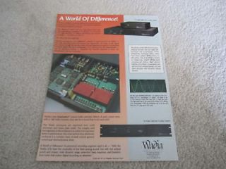wadia 2000 d a converter ad 1990 article 1 pg