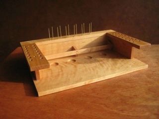 Fly tying bench / desk    ( keywords fishing trout bamboo vise station 