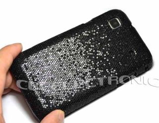 new black bling hard case cover for samsung i9000 galaxy