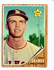 DEAN CHANCE 1962 Topps #194 Excellent Condition LOS ANGELES ANGELS