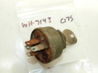 wheel horse c 175 tractor ignition switch 