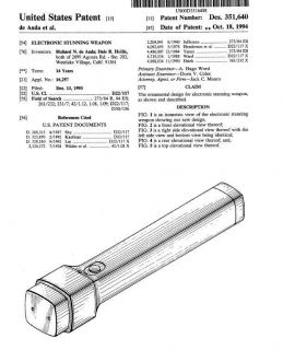 new 196 stun gun taser tm patents on cd rom  17 95 buy it 