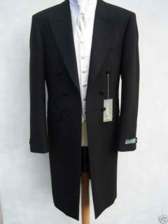 new mens black wedding frock coat frockcoat suit jacket more