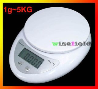 1g 5kg 5000g digital kitchen food postal weight scale from