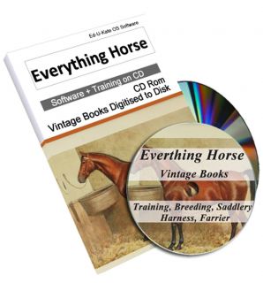 223 Horse Training Vintage Book Riding Shoeing Harness Making Repair 
