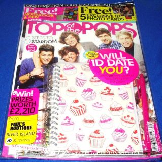 BBC Top Of The Pops Magazine Issue 224 May 2012 ONE DIRECTION Special 