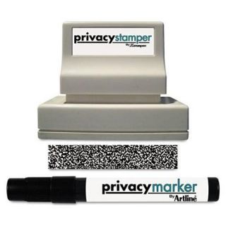 new shachihata secure privacy stamp kit 35303 one day shipping
