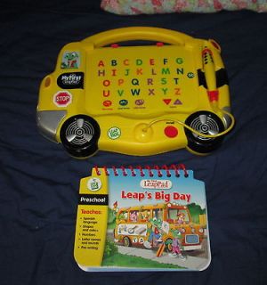 Fisher Price Little People School Bus Learning System #192 With Book