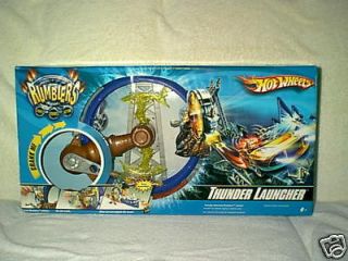 hot wheels rumblers thunder launcher playset new 