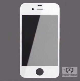 New Iphone 4 4G & 4S Repair Front White Glass Screen LCD Replacement 