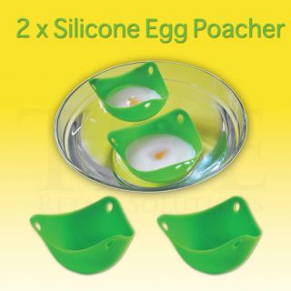   Egg Poacher  Twin Pack  Brand New  Free Postage 6004/222