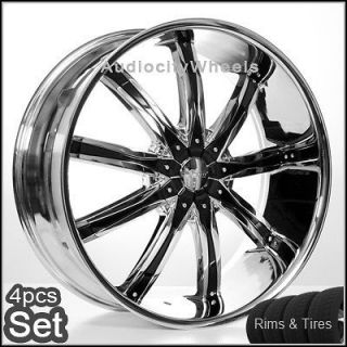 24 inch Wheels and Tires for Land Range Rover, FX35 Rims