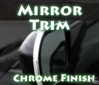 side mirror chrome molding trim for all models fits jeep