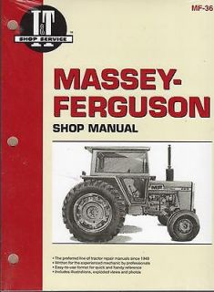 MASSEY FERGUSO​N I&T MF285 TRACTOR SERVICE MANUAL MF 36 NEW