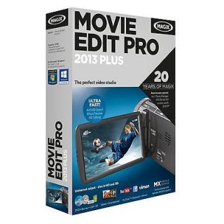 magix movie edit pro 2013 plus brand new and sealed one day shipping 