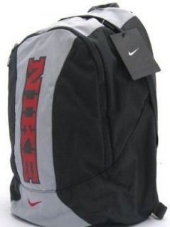 NIKE MENS SPORT BAG / BACKPACK BLACK/GREY/RED VIEW ON YOUR IPHONE 4