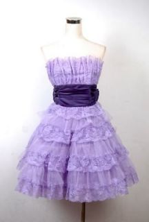 betsey johnson mini tea party dress 0 lavender
