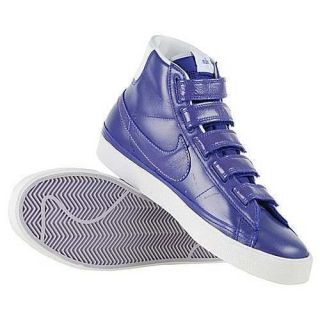 Nike Blazer High Purple Velcro Sneakers {386162 500} $100 Retail SALE 