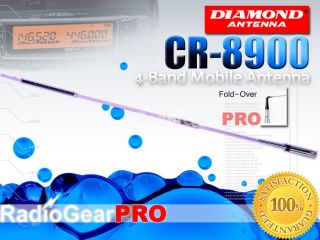 DIAMOND CR8900 4 Band Mobile antenna for FT 8900R FT8900 CR 8900 for 