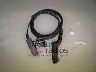 NEW 2 WIRE FBI HEADSET FOR MOTOROLA MOTOTRBO XPR6300 XPR6550 XPR6500 