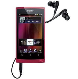 SONY Walkman Android 2.3 Bluetooth NW Z1070 64GB RED NEW NW Z Series 