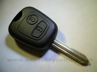 Peugeot Citroen Remote Car Key Case Fob Blade New Replacement Repair