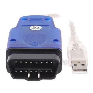 USB to OBDII KKL 409.1 OBD2 VAG COM Car Scan Cable Tool Auto Scanner 