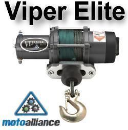 VIPER Elite 4000lb ATV Winch & Mount w/AmSteel rope 11 12 Sportsman 