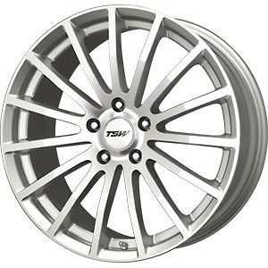 New 20X8.5 5x114.3 TSW Mallory Silver Wheels/Rims