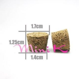 10 1000p synthetic of natural cork bottle test tube 15