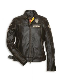 DUCATI 2013 WOMENS HISTORICAL LEATHER JACKET MOST SIZES IN STOCK 