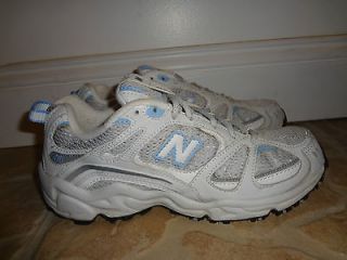   Womens Shoes Sneaker Athletic 8.5 NB 473 Walking Running White Blue