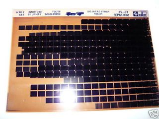 terex parts manual ts24 57lot 109sh scraper microfiche  2 