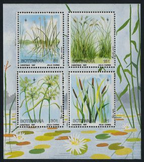 botswana 427a mnh grasses christmas from canada 