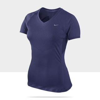 Nike Speed Short Sleeve Womens Running Top 465565_422_A