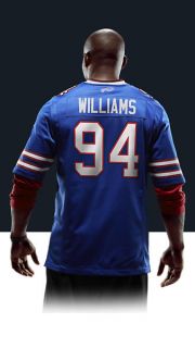    Mario Williams Mens Football Home Game Jersey 468945_424_B_BODY