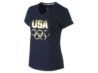   USA Womens Running T Shirt 505177_475