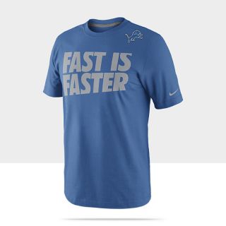 Nike Fast Is Faster NFL Lions Mens T Shirt 577604_484_A
