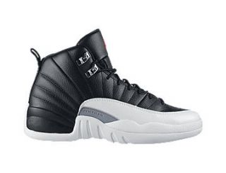 Air Jordan Retro 12 Boys Shoe 153265_001_A