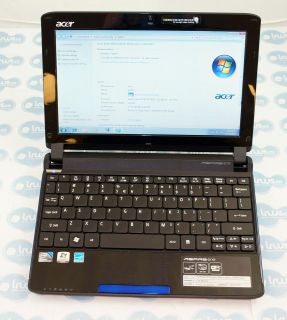 Acer Aspire One 532h Laptop 10 1 LED Atom N450 1 66GHz 160GB HDD 