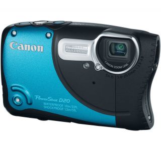 Canon PowerShot D20 12 1 Megapixel Digital Camera
