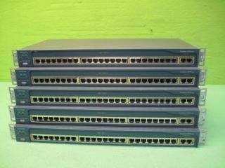   of 5 Cisco Systems Catalyst 2950 Series 24 Port Switches WS C2950T 24