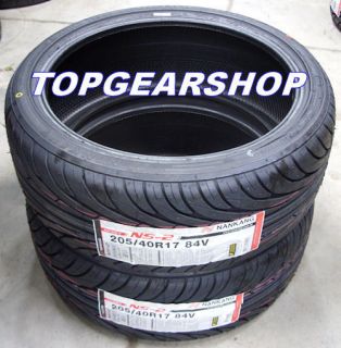 Nankang NS2 205 40 17 Tyres 2054017 84V 205 40 17 X2