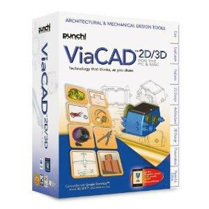 Punch ViaCad 2D/3D Modeling CAD Drafting Drawing ~ Version 7.0 PC/Mac