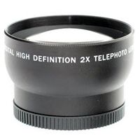 58mm 2x HD Telephoto teleconverter lens + cap for Canon EOS 350D 400D 
