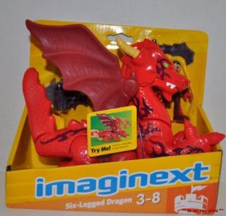 New Fisher Price Imaginext Six Legged Dragon Figure