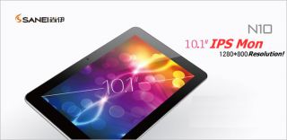 Android 4 0 Sanei N10 Quad Core CPU 10 Tablet PC 32GB 1280x800 Screen 