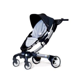 NEW 2012 4MOMS ORIGAMI AUTOMATIC POWER FOLDING STROLLER BLACK GRAY 