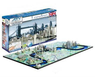 New 4D London Cityscape Time Puzzle