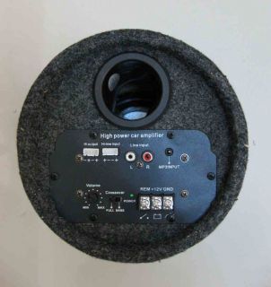 This listing is for one marine grade scooter / motorcycle subwoofer 